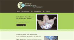 Desktop Screenshot of ottawaclothdiaperservice.com